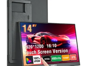 14 Inch Portable Touch Monitor Non-touch optional 16:10 400cd/m2 Gaming Computer Expand Display For XBox PS4/5 Switch Loptop